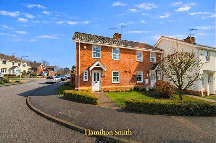 3 Bedroom End Terrace House For Sale In Cullcott Close, Yoxford, IP17