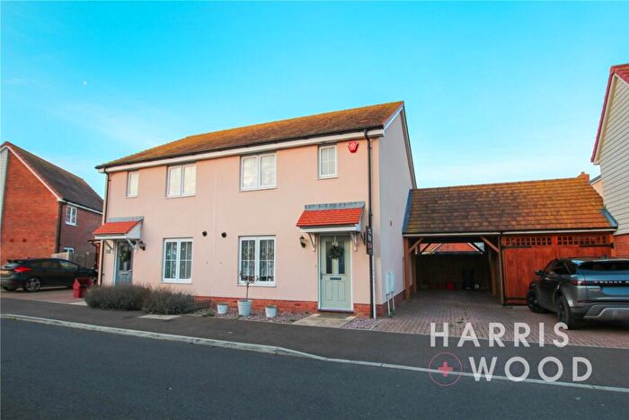 3 Bedroom Semi-Detached House For Sale In Nancy Blackett Avenue, Walton On The Naze, Essex, CO14