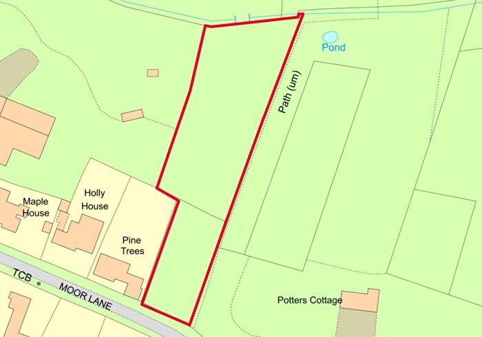 Plot For Sale In Land At Moor Lane, Syerston, Nottinghamshire, NG23