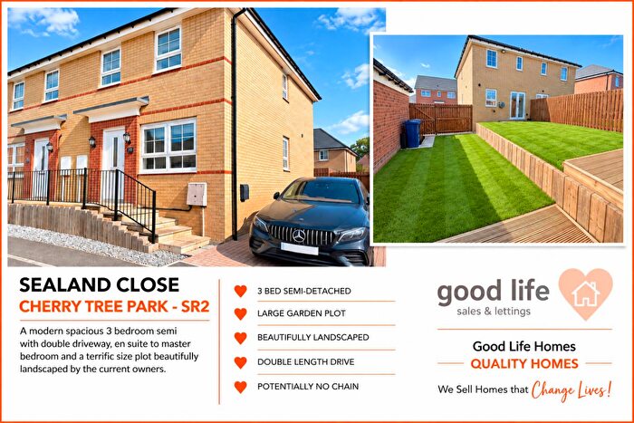 3 Bedroom Semi-Detached House For Sale In Sealand Close, Ryhope, Sunderland, SR2