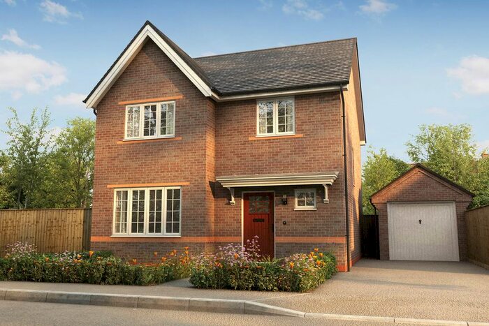 4 Bedroom Detached House For Sale In "The Hopkins" At Moss Drive, Newport, Shropshire, TF10