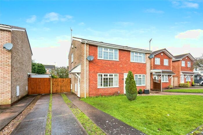 2 Bedroom Semi-Detached House For Sale In Albany Drive, Rugeley, Staffordshire, WS15