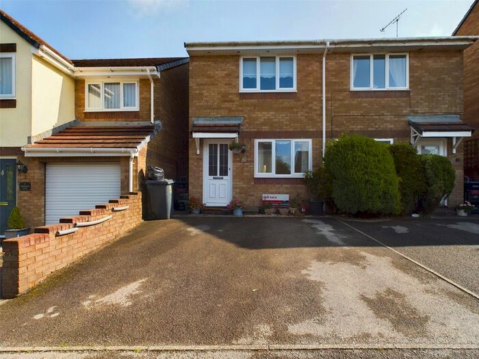 2 Bedroom Semi-Detached House For Sale In Shoemaker Close, Brynmawr, Gwent, NP23