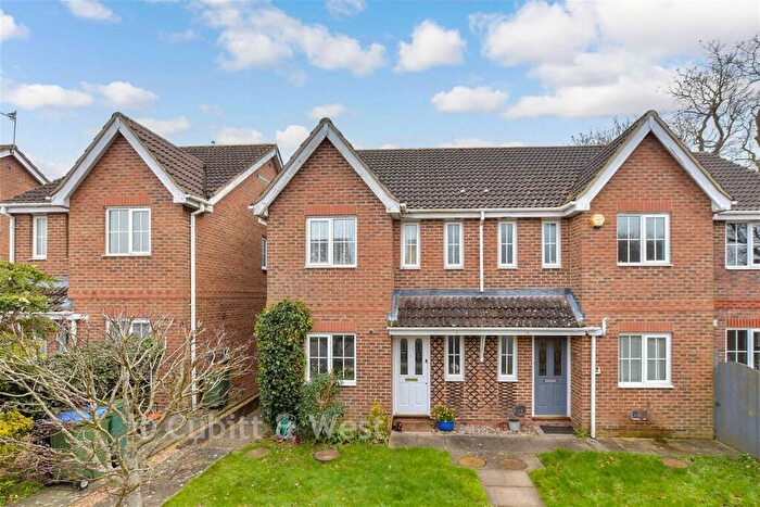 3 Bedroom Semi-Detached House For Sale In Warminghurst Close, Ashington, West Sussex, RH20