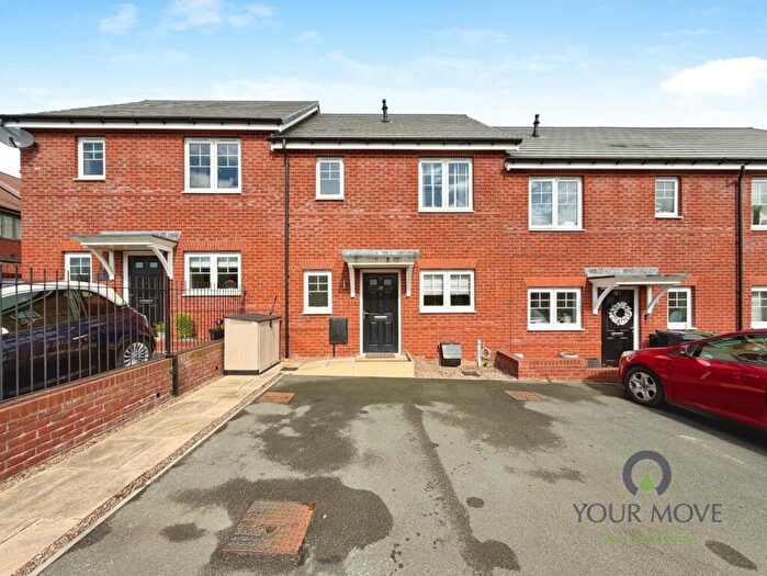3 Bedroom Terraced House For Sale In Limestone Close, Newhall, Swadlincote, Derbyshire, DE11