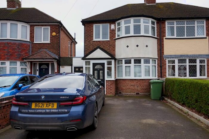 2 Bedroom Semi-Detached House To Rent In Jillcot Road, Solihull, B92