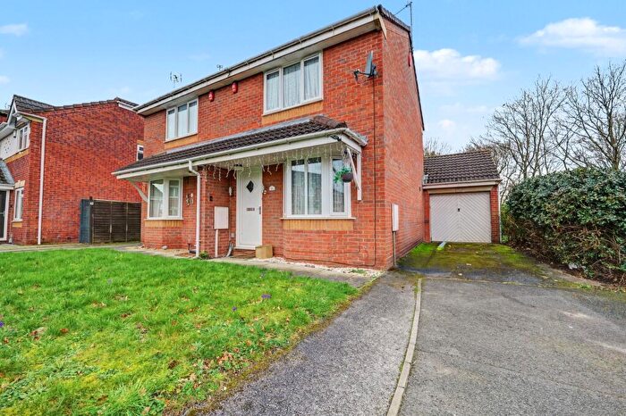 2 Bedroom Semi-Detached House For Sale In Shipley Close, Branston, DE14