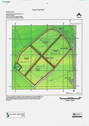 Land For Sale In Capel Iwan, Newcastle Emlyn, Carmarthenshire, SA38