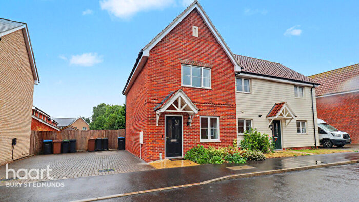2 Bedroom Semi Detached House For Sale In Farthing Land, Elmswell, Bury St Edmunds, IP30