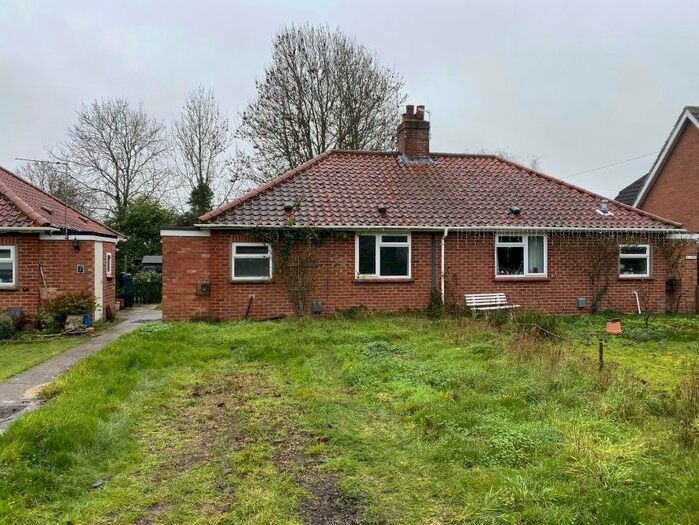 1 Bedroom Semi-Detached House For Sale In Lohr Bungalows, The Street, Alburgh, Harleston, IP20