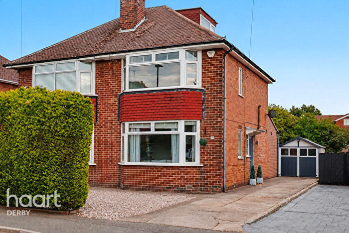 2 Bedroom Semi Detached House For Sale In Rowsley Avenue, Littleover, DE23