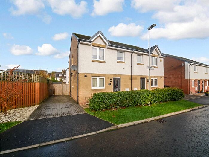 3 Bedroom Semi Detached House For Sale In Lindores Drive, Stepps, Glasgow, North Lanarkshire, G33