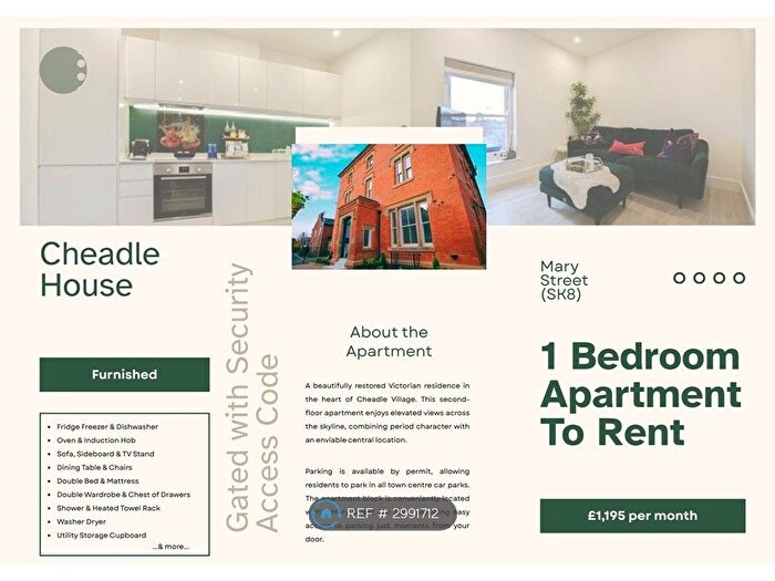 1 Bedroom Flat To Rent In Cheadle House, Cheadle, SK8
