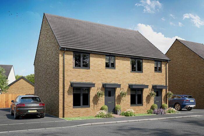 3 Bedroom Semi Detached House For Sale In "The Gosford - Plot " At Cilgant Ceinwen, Pontrhydyrun, Cwmbran, NP44