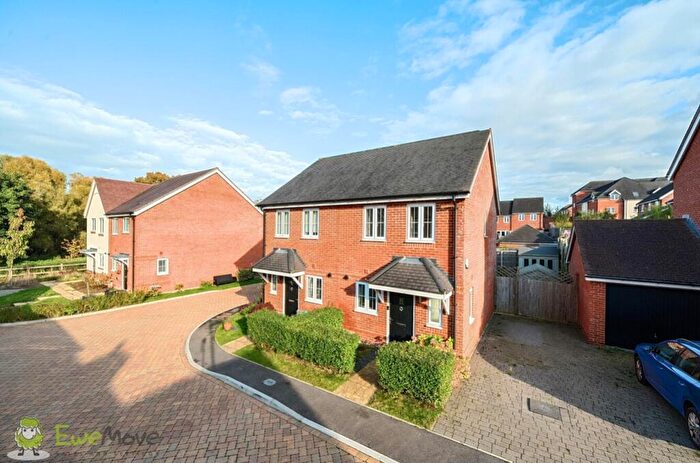 2 Bedroom Semi-Detached House For Sale In Boathouse Meadow, Overton, Basingstoke, Hampshire, RG25