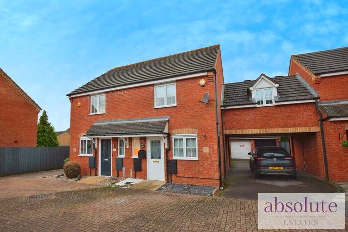 2 Bedroom Semi-Detached House To Rent In Fox Close, The Glebe, Clapham Village, Bedfordshire, MK41