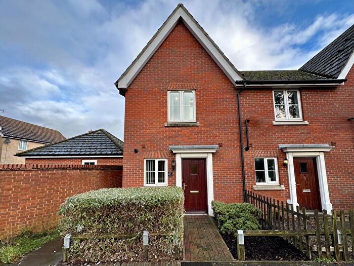 2 Bedroom Semi-Detached House To Rent In Hollyhock Court, Red Lodge, Bury St. Edmunds, IP28