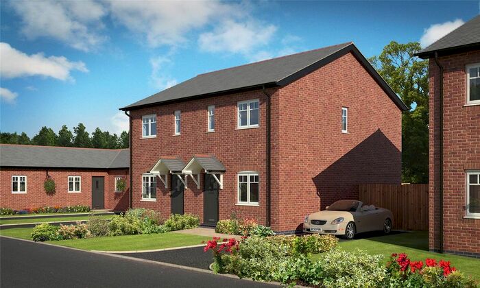 2 Bedroom Semi-Detached House For Sale In Plot Oaks Meadow, Sarn, Newtown, Powys, SY16