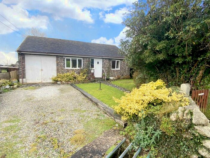 3 Bedroom Detached Bungalow For Sale In Churchtown, St. Breward, Bodmin, Cornwall, PL30