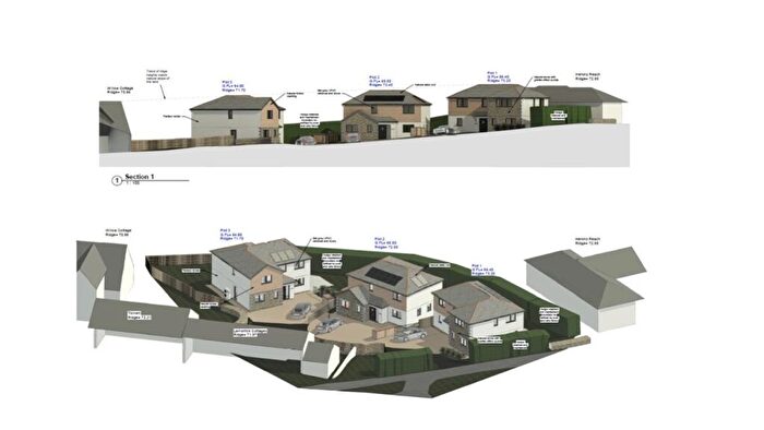 Land For Sale In Lamorick Cottage Lamorrick, Lanivet, Bodmin, Cornwall, PL30