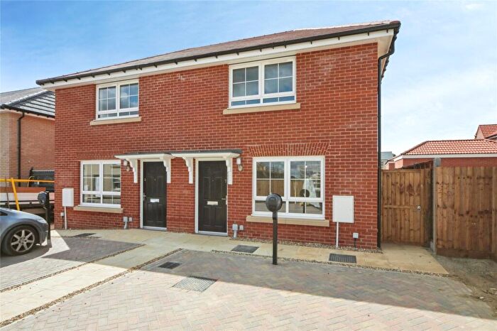 2 Bedroom Semi Detached House For Sale In St Peters Chase, Thurston, Bury St. Edmunds, Suffolk, IP31