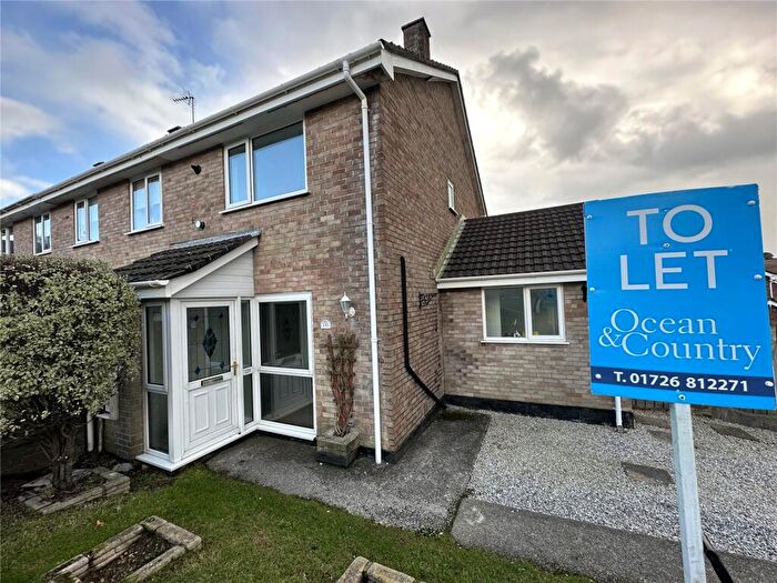 3 Bedroom Semi Detached House To Rent In Old Roselyon Road, St Blazey, Par, Cornwall, PL24