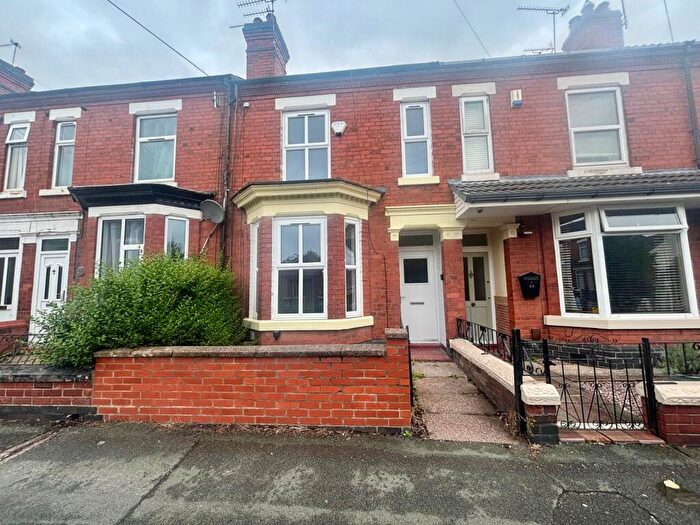 3 Bedroom Terraced House To Rent In Ernest Street, Crewe, CW2