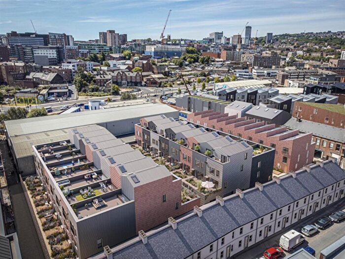 3 Bedroom Town House To Rent In Silk Mill Gardens, Kelham Island, Sheffield, S3