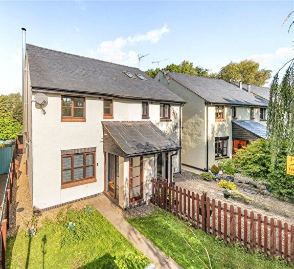 2 Bedroom Semi-Detached House For Sale In Kings Meadow, Wigmore, Leominster, Herefordshire, HR6