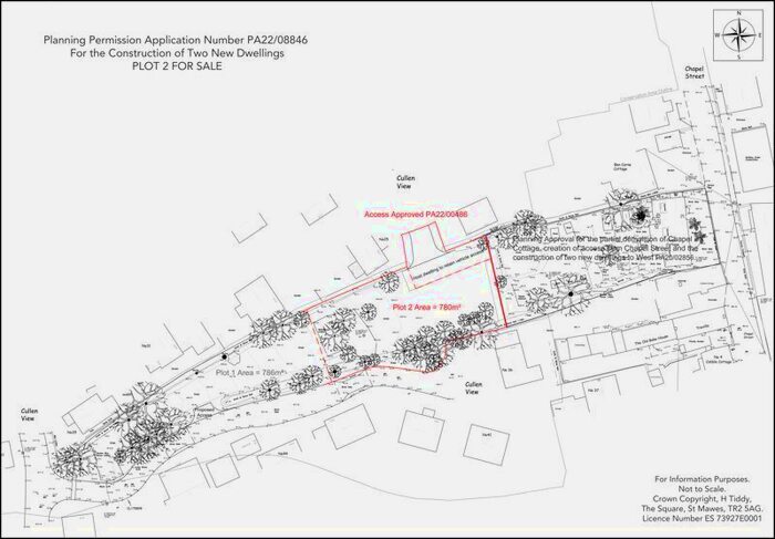 Land For Sale In Probus, Near Truro, Cornwall, TR2