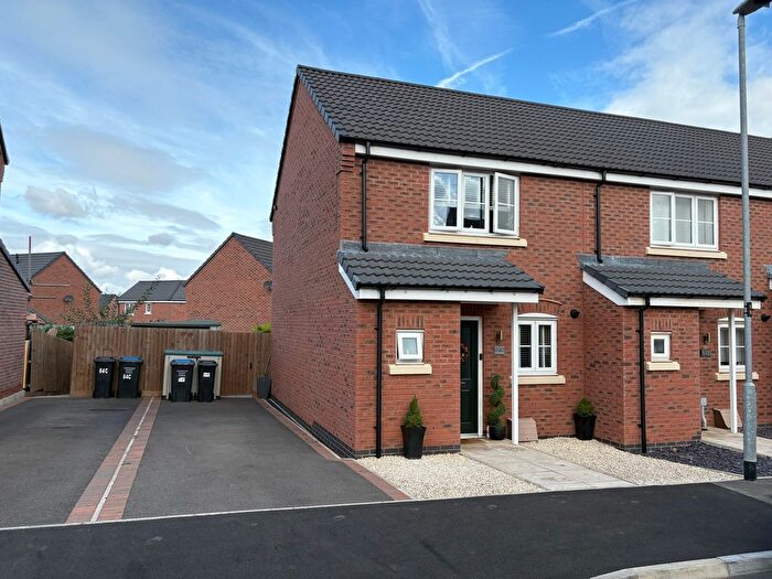 2 Bedroom Terraced House For Sale In Buxton Crescent, Broughton Astley, Leicester, LE9