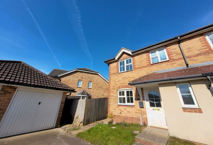 3 Bedroom Semi-Detached House To Rent In Grice Close, Hawkinge, Folkestone, Kent, CT18