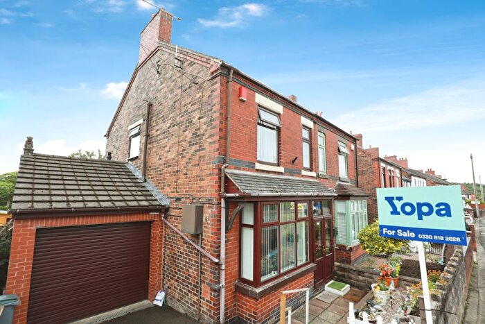 3 Bedroom Semi-detached House For Sale In Whitfield Road, Ball Green, Stoke-On-Trent, ST6