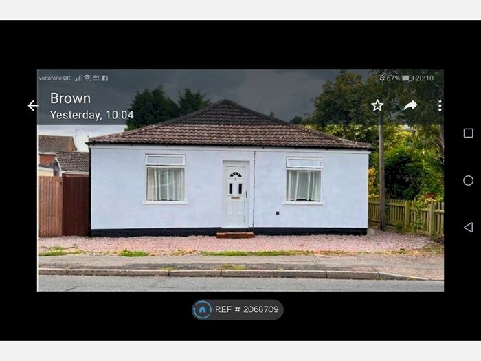 2 Bedroom Bungalow To Rent In Church Road, Leverington, PE13