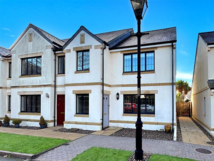 3 Bedroom End Of Terrace House For Sale In St. Marys Gardens, Westheath Avenue, Bodmin, Cornwall, PL31