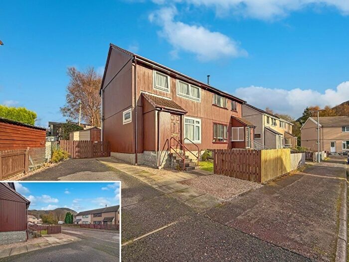 3 Bedroom Semi Detached House For Sale In Telford Place, Claggan, Fort William, Inverness-Shire, Highland, PH33