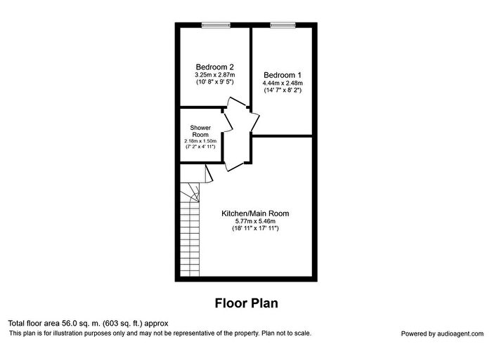 2 Bedroom Flat To Rent In Avon Drive, Whetstone, Leicester, LE8