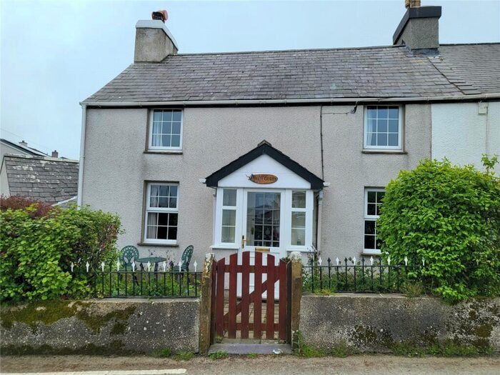 2 Bedroom Semi-Detached House For Sale In Llanfaethlu, Holyhead, Isle Of Anglesey, LL65