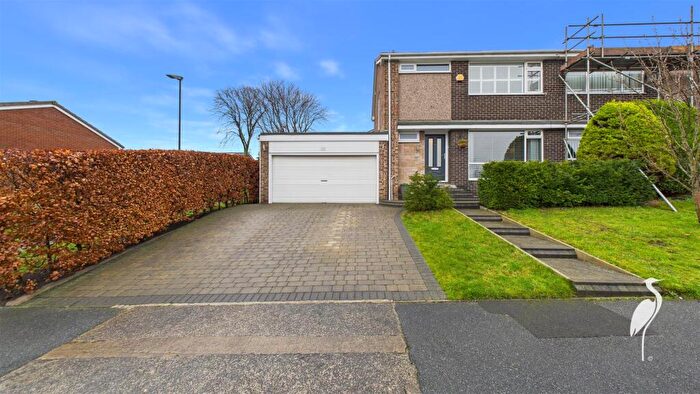 3 Bedroom Semi Detached House For Sale In Cotherstone Court, Elstob Farm, Sunderland, SR3