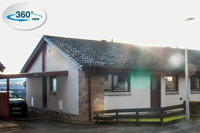2 Bedroom Semi-Detached Bungalow To Rent In Balnafettack Crescent, Inverness, IV3