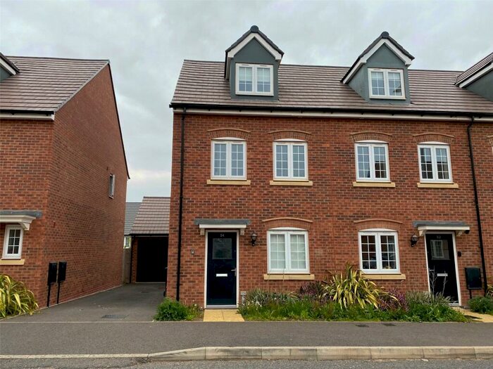 3 Bedroom End Of Terrace House To Rent In Trussell Way, Cawston, Rugby, Warwickshire, CV22