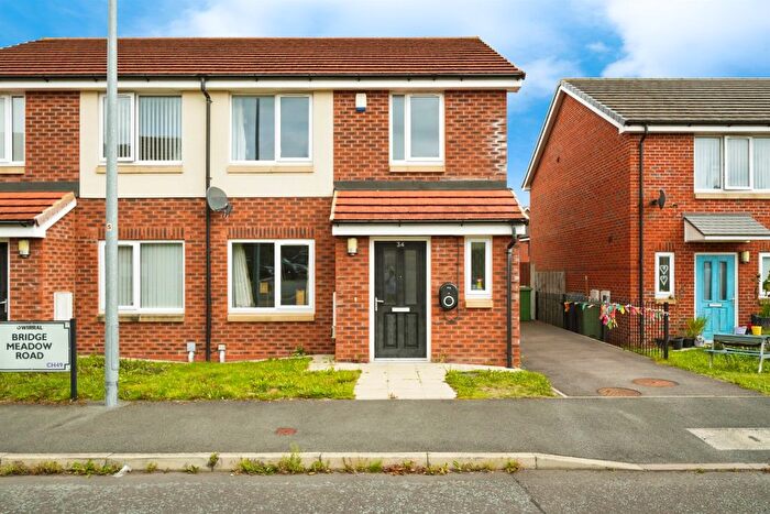 3 Bedroom Semi Detached House For Sale In Bridge Meadow Road, Wirral, CH49
