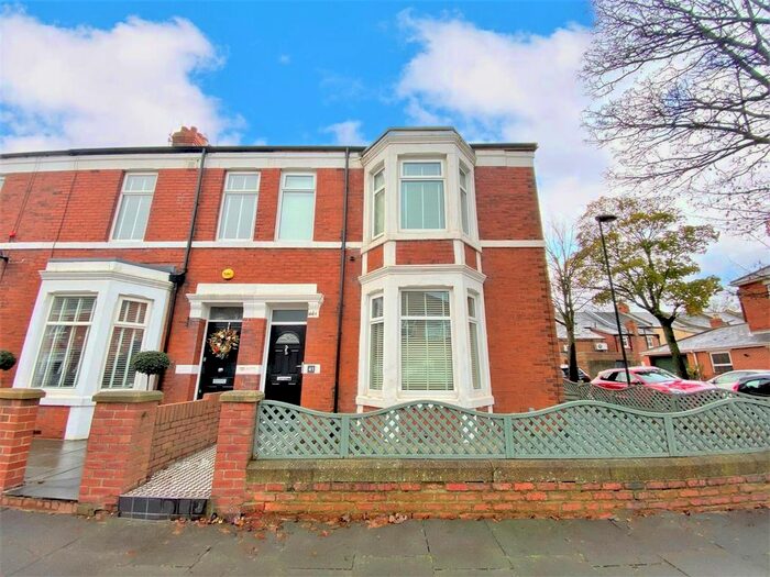 3 Bedroom End Of Terrace House To Rent In Bideford Gardens, Whitley Bay, NE26