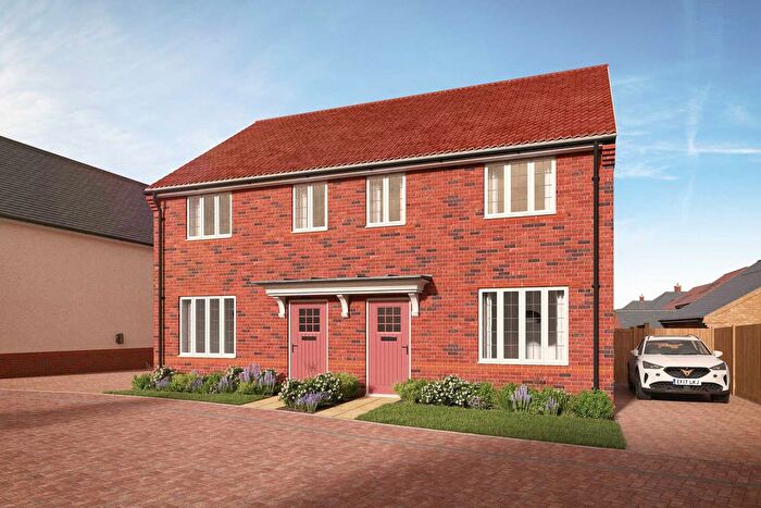 3 Bedroom Semi-Detached House For Sale In "The Bacton" At Beyton Road, Thurston, Bury St. Edmunds, IP31