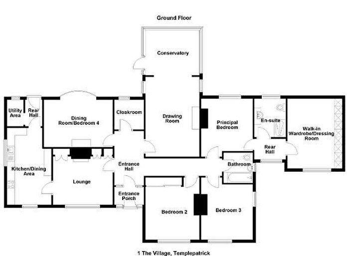 4 Bedroom Detached Bungalows For Sale In 'Highwayes', The Village, Templepatrick, BT39