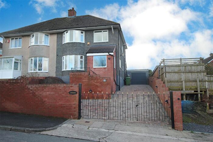 3 Bedroom Semi Detached House For Sale In Elgar Crescent, Llanrumney, Cardiff, CF3