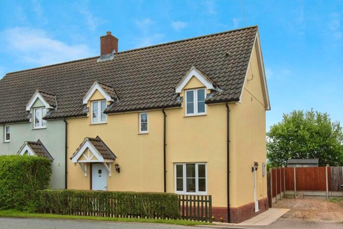 3 Bedroom Semi-Detached House For Sale In Stowmarket Road, Old Newton, Stowmarket, IP14