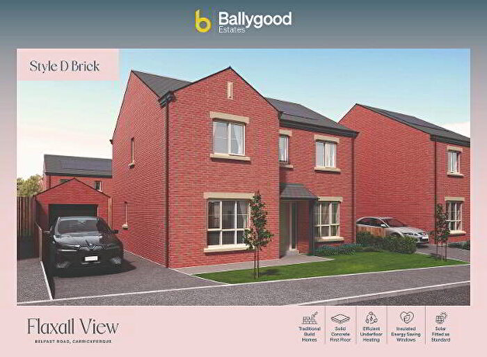 4 Bedroom Detached House For Sale In Style D, Flaxall View, Carrickfergus, BT38