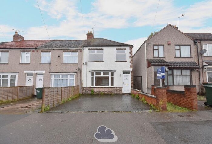3 Bedroom End Of Terrace House To Rent In Lauderdale Avenue, Coventry, CV6
