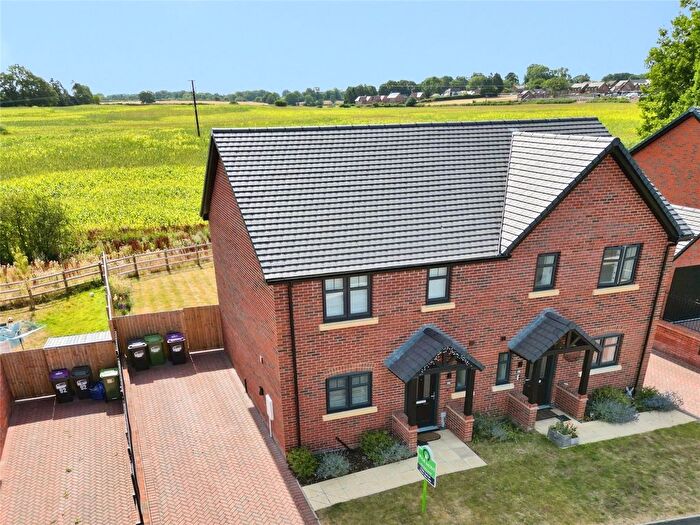 2 Bedroom Semi-Detached House For Sale In Fernhill Lane, Gobowen, Oswestry, Shropshire, SY11